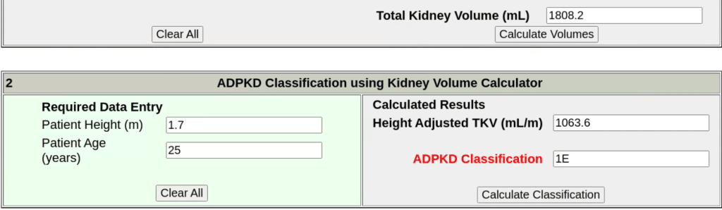 Mayo classifications steps 1 and 2