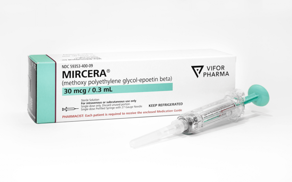 mircera is a form of erythropoietin